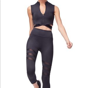 Good American Breakthrough Crop Top & Legging Set